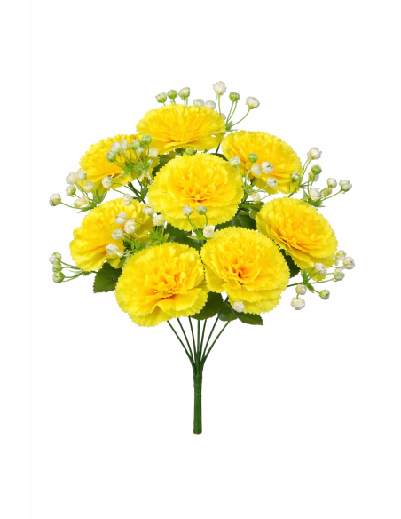 RAMO DE CLAVEL AMARILLO