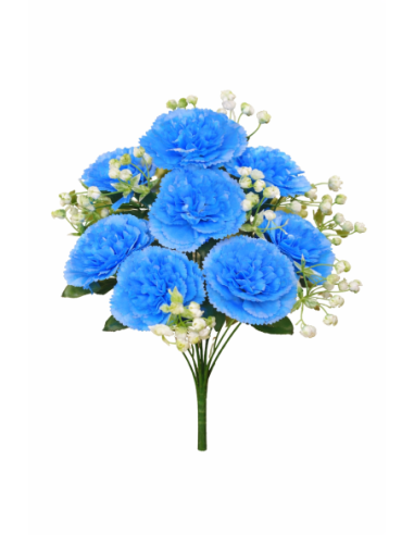 RAMO DE CLAVEL AZUL