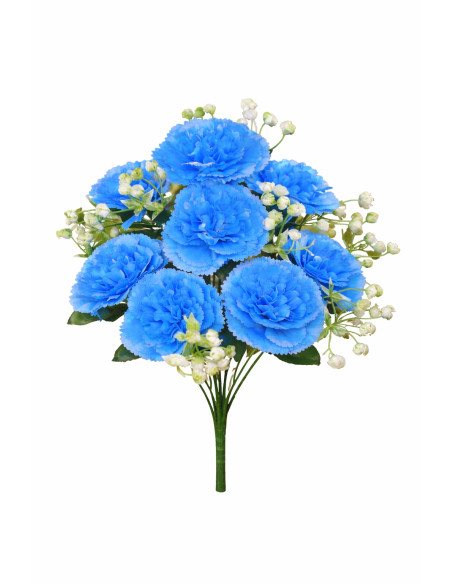RAMO DE CLAVEL AZUL