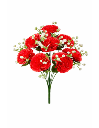 RAMO DE CLAVEL ROJO