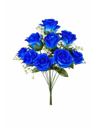 RAMO DE ROSA AZUL