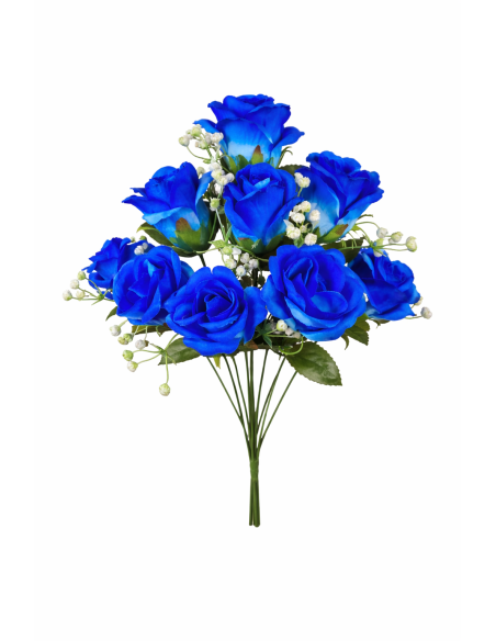 RAMO DE ROSA AZUL