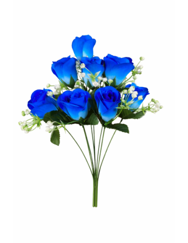 RAMO DE ROSA AZUL