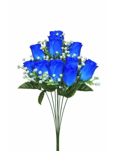 RAMO DE ROSA AZUL