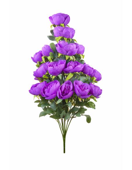 RAMO DE PEONIA ROSA