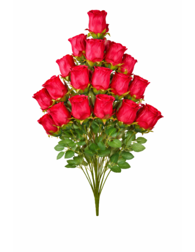 VARA DE ROSA CAPULLOS 18 ROJA