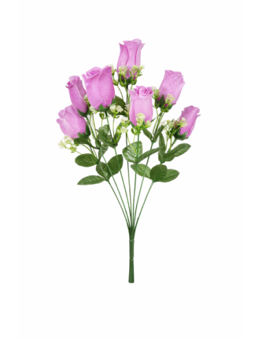 RAMOS DE ROSA CAPULLO X7 43CM