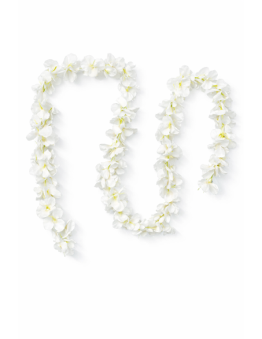 GUIRNALDA DE FLORES BLANCAS 2M