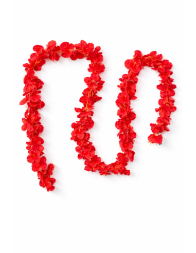 GUIRNALDA DE FLORES ROJAS 2M