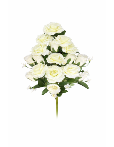 RAMO PALMA ROSA/CAPULLOS X17 62CM