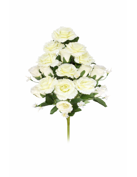 RAMO PALMA ROSA/CAPULLOS X17 62CM