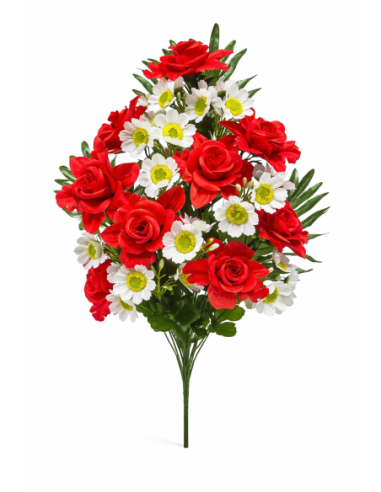 RAMO DE FLORES MIXTAS X18 65CM
