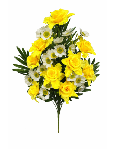 RAMO DE FLORES MIXTAS X18 65CM