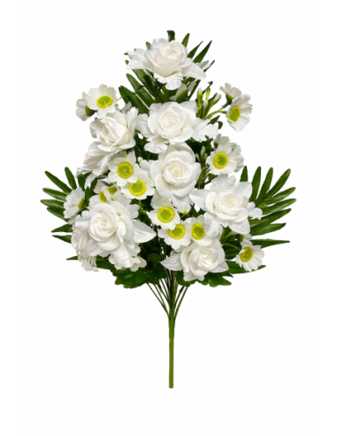 RAMO DE FLORES MIXTAS X18 65CM