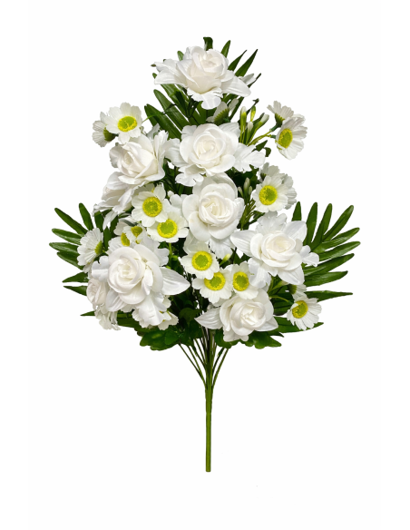 RAMO DE FLORES MIXTAS X18 65CM