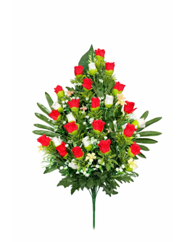 RAMO PALMA ROSA/CAPULLO X18 60CM