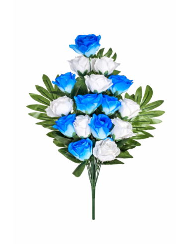 RAMO PALMA ROSAS X16 60CM