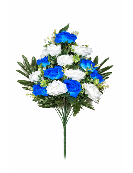 RAMO PALMA ROSAS X14 58CM