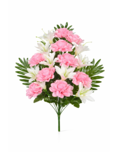 RAMO PALMA PEONIA/LIRIO X18 60CM