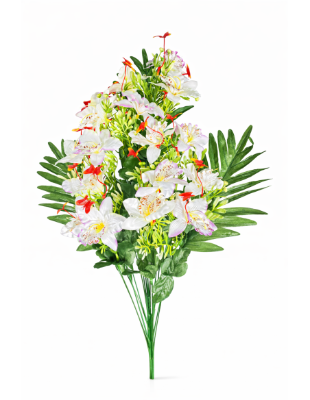 RAMO CONJUNTO ORQUIDEA+MARIPOSA X18 60CM