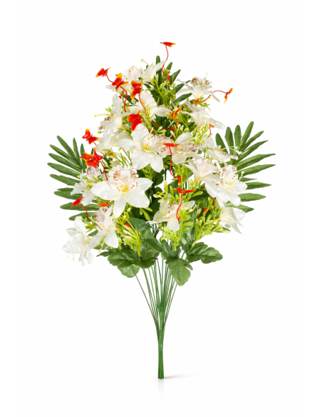 RAMO CONJUNTO ORQUIDEA+MARIPOSA X18 60CM