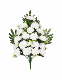 RAMO PALMA ROSA/CLAVEL X14 60CM