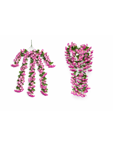 GUIRNALDA COLGANTE DE FLORES 90CM