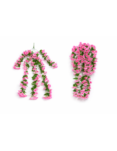 GUIRNALDA COLGANTE DE FLORES 90CM