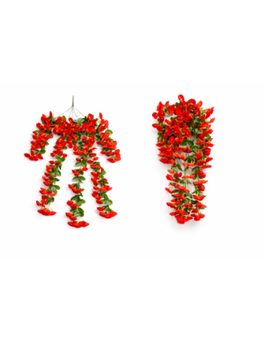 GUIRNALDA COLGANTE DE FLORES 90CM