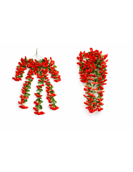 GUIRNALDA COLGANTE DE FLORES 90CM