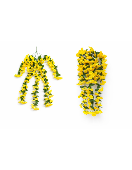 GUIRNALDA COLGANTE DE FLORES 90CM