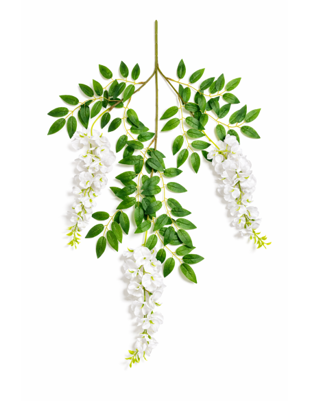 GUIRNALDA DE GLICINIA BLANCA