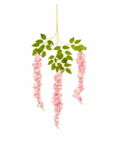COLGANTE DE GLICINIA ROSA 1.1M