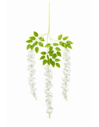 COLGANTE DE GLICINIA BLANCA 1.1M