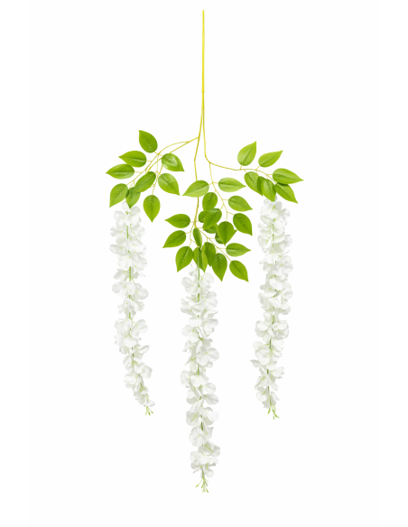 COLGANTE DE GLICINIA BLANCA 1.1M