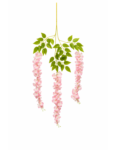 COLGANTE DE GLICINIA ROSA CLARO 1.1M