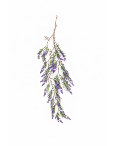 LAVANDA COLGANTE ARTIFICIAL 90CM