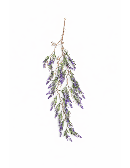LAVANDA COLGANTE ARTIFICIAL 90CM