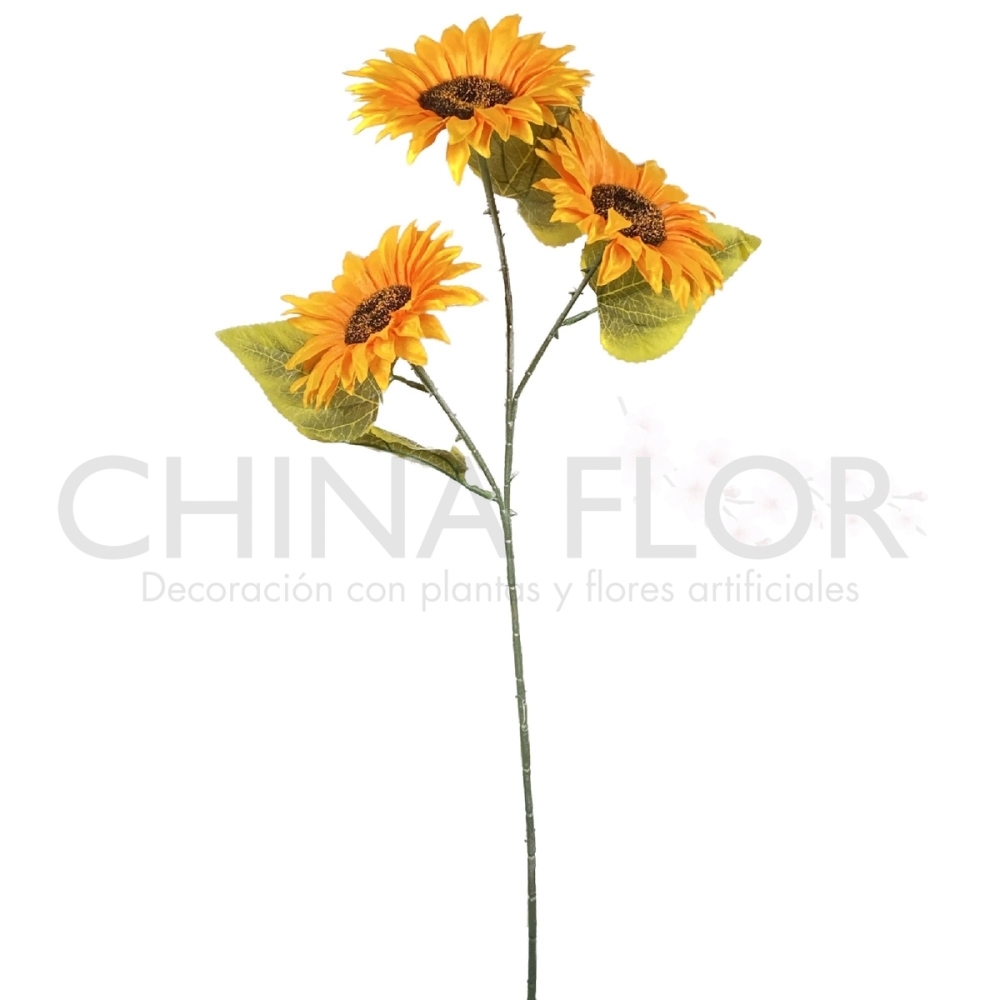 RAMAS GIRASOL PEQ.X3 65CM