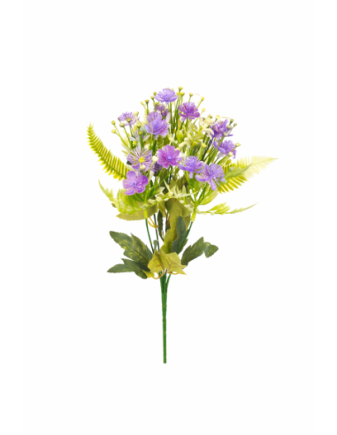 RAMO DE FLORES LILAS 35CM
