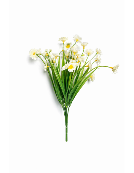 RAMO DE MARGARITAS BLANCAS 33CM