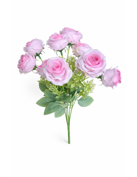 RAMO DE ROSAS ROSAS X10 33CM