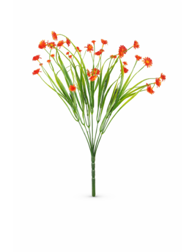 RAMO DE MARGARITAS NARANJAS 30CM