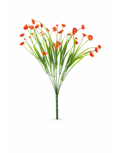RAMO DE MARGARITAS NARANJAS 30CM