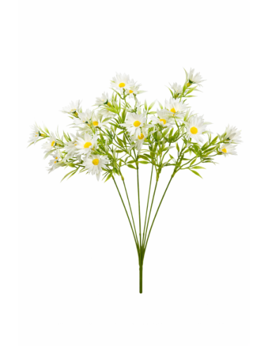 RAMO DE MARGARITAS BLANCAS 38CM