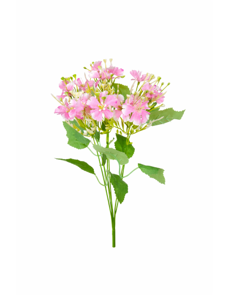 RAMO DE FLORES SILVESTRES ROSA 30CM