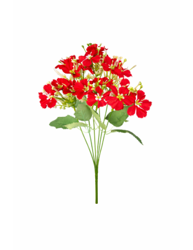 RAMO DE FLORES SILVESTRES ROJO 30CM