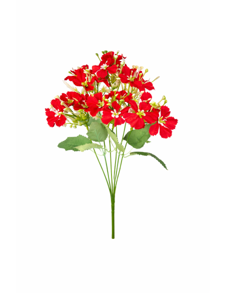 RAMO DE FLORES SILVESTRES ROJO 30CM
