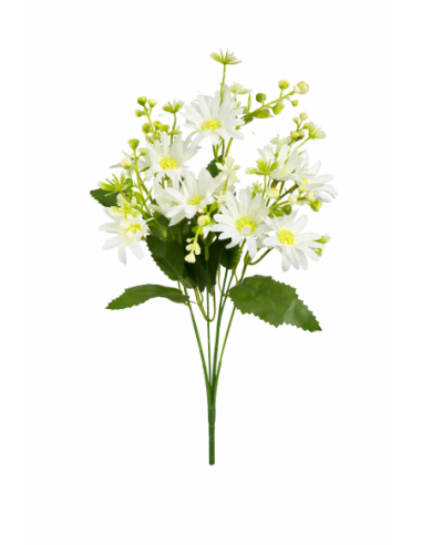 RAMO DE MARGARITAS ROSAS 35CM