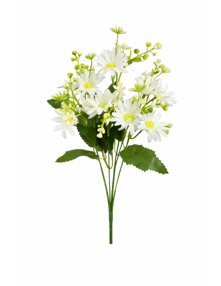 RAMO DE MARGARITAS ROSAS 35CM